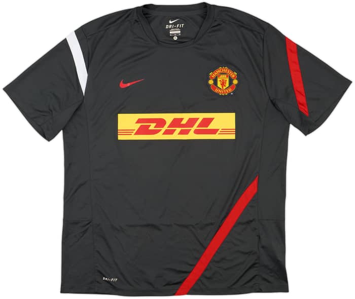 2012-13 Manchester United Nike Training Shirt - 9/10 - (XL)