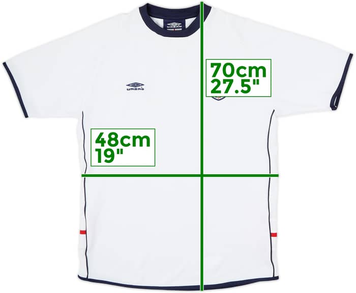 2002-04 England Umbro Training Shirt - 8/10 - (S)