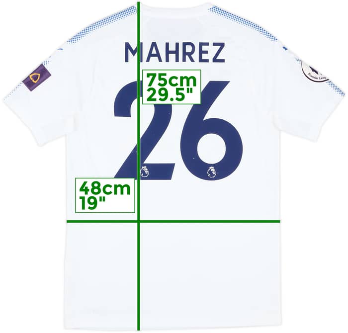 2017-18 Leicester Third Shirt Mahrez #26 - 6/10 - (<)