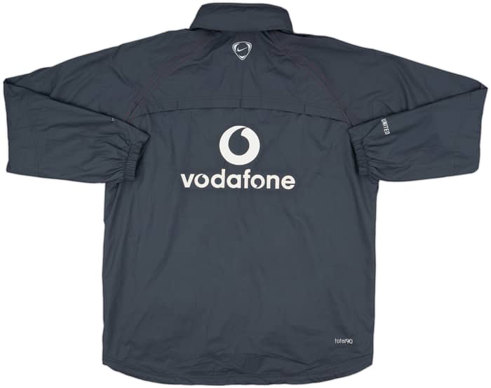 2005-06 Manchester United Nike Hooded Rain Jacket - 6/10 - (L)