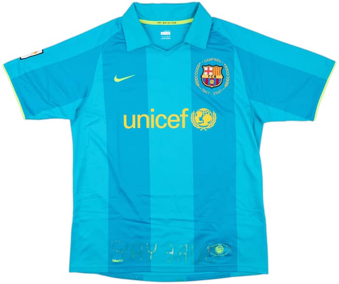 2007-09 Barcelona Away Shirt Yaya Toure #17 - 5/10 - (L)
