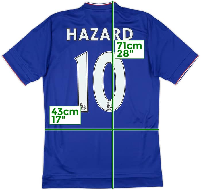 2015-16 Chelsea Home Shirt Hazard #10 - 7/10 - (XS)