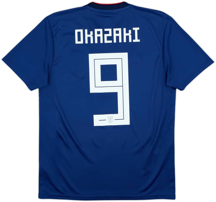 2018-19 Japan Home Shirt Okazaki #9 - 8/10 - (M)