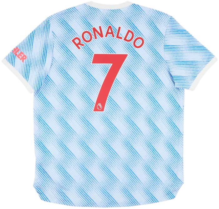 2021-22 Manchester United Authentic Away Shirt Ronaldo #7 - 9/10 - (XL)