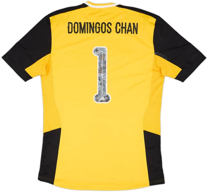 2016-17 Chao Pak Kei Signed GK Shirt Domingos Chan #1 - 7/10 - (XL)