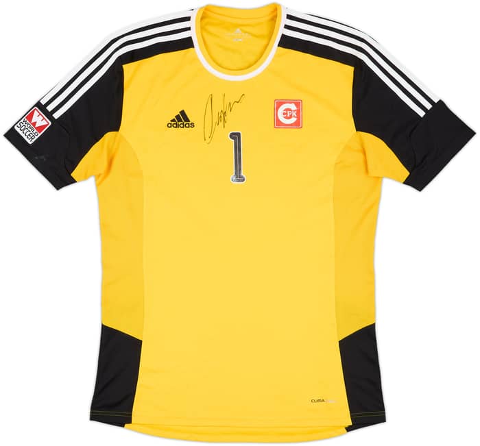 2016-17 Chao Pak Kei Signed GK Shirt Domingos Chan #1 - 7/10 - (XL)