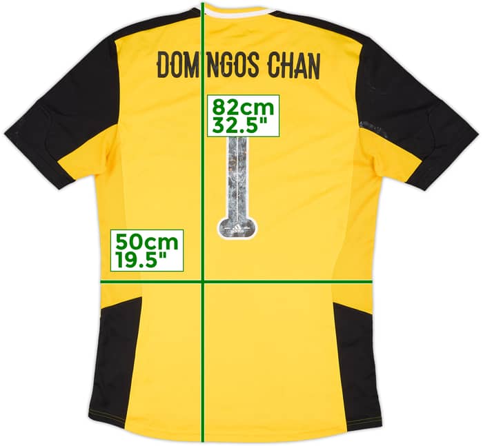2016-17 Chao Pak Kei Signed GK Shirt Domingos Chan #1 - 7/10 - (XL)