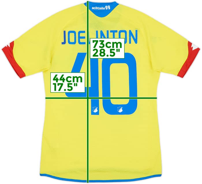 2015-16 TSG Hoffenheim Away Shirt Joelinton #40 - 7/10 - (XL.Boys)
