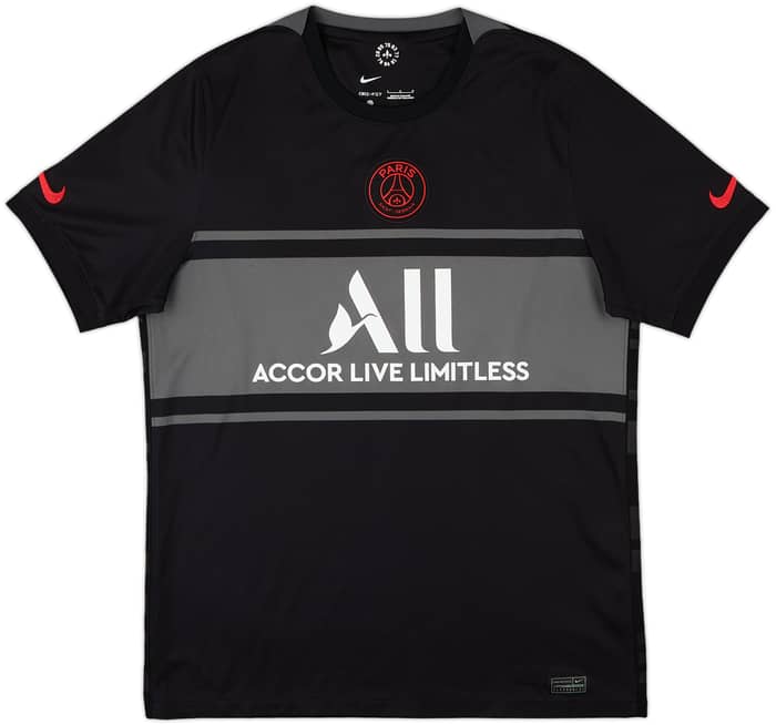 2021-22 Paris Saint-Germain Third Shirt - 8/10 - (L)