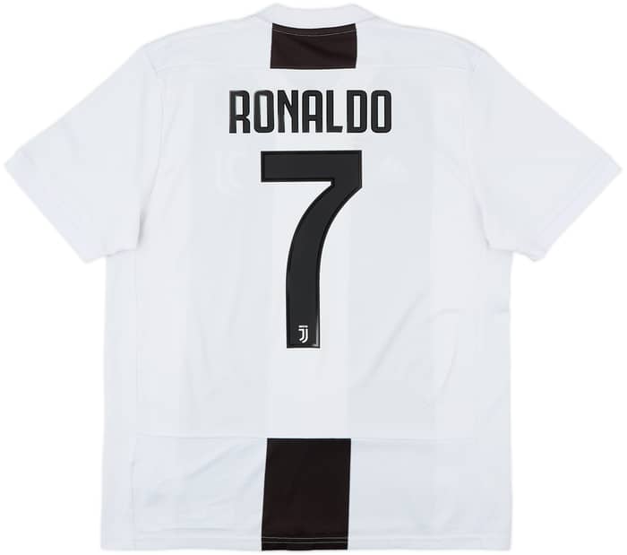 2018-19 Juventus Home Shirt Ronaldo #7 - 6/10 - (M)