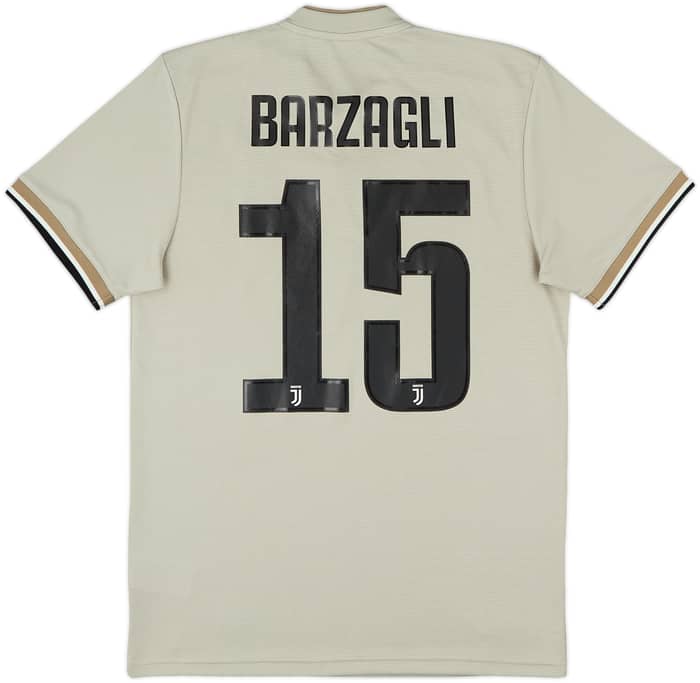 2018-19 Juventus Away Shirt Barzagli #15 - 7/10 - (S)