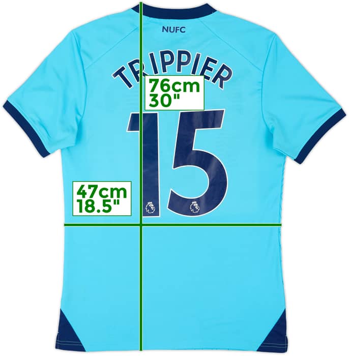 2021-22 Newcastle Third Shirt Trippier #15 - 8/10 - (M)