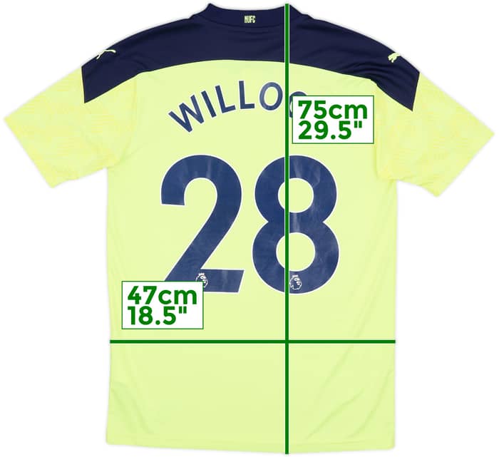 2020-21 Newcastle Away Shirt Willock #28 - 8/10 - (M)