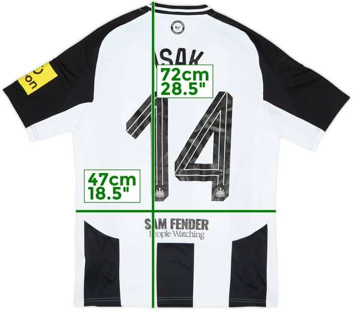 2024-25 Newcastle Home Shirt Isak #14 - 8/10 - (S)