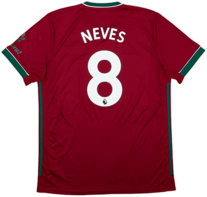 2020-21 Wolves Third Shirt Neves #8 - 8/10 - (L)
