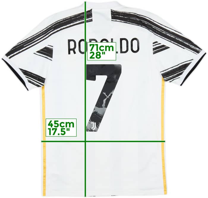 2020-21 Juventus Home Shirt Ronaldo #7 - 6/10 - (S)