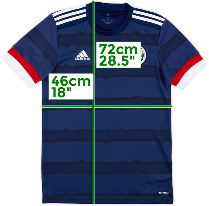 2020-22 Scotland Home Shirt - 5/10 - (S)