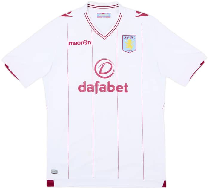 2014-15 Aston Villa Away Shirt Grealish #40 - 8/10 - (L)