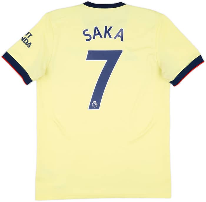 2021-22 Arsenal Away Shirt Saka #7 - 8/10 - (M)