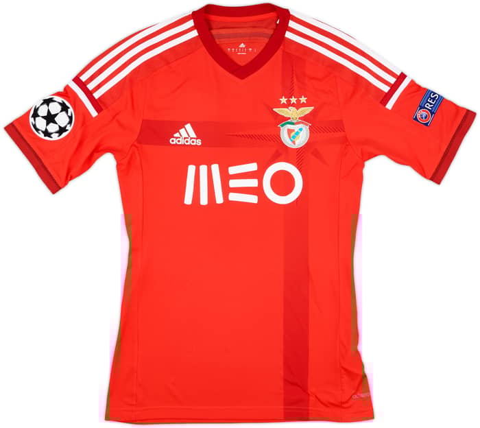 2014-15 Benfica Player Issue Home Shirt Luisao #4 - 8/10 - (S)