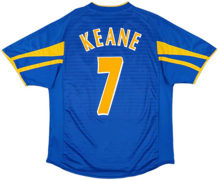 2001-03 Leeds United Away Shirt Keane #7 - 9/10 - (L)