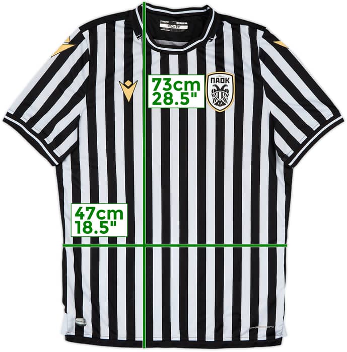 2020-21 PAOK Home Shirt - 5/10 - (M)
