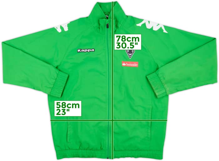 2013-14 Borussia Monchengladbach Kappa Track Jacket - 8/10 - (L)
