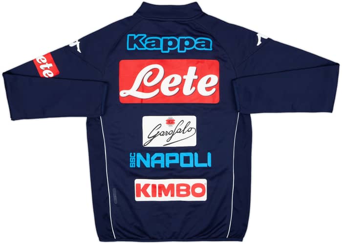 2017-18 Napoli Kappa 1/4 Zip Drill Top - 7/10 - (M)