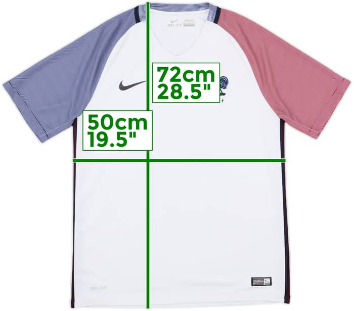 2016-17 France Away Shirt - 5/10 - (M)