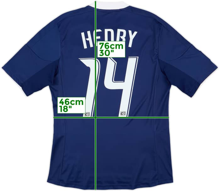 2012 New York Red Bulls Away Shirt Henry #14 - 9/10 - (M)
