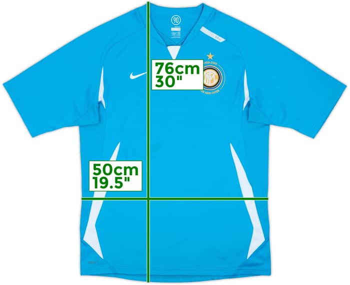 2007-08 Inter Milan Nike Training Shirt - 8/10 - (M)