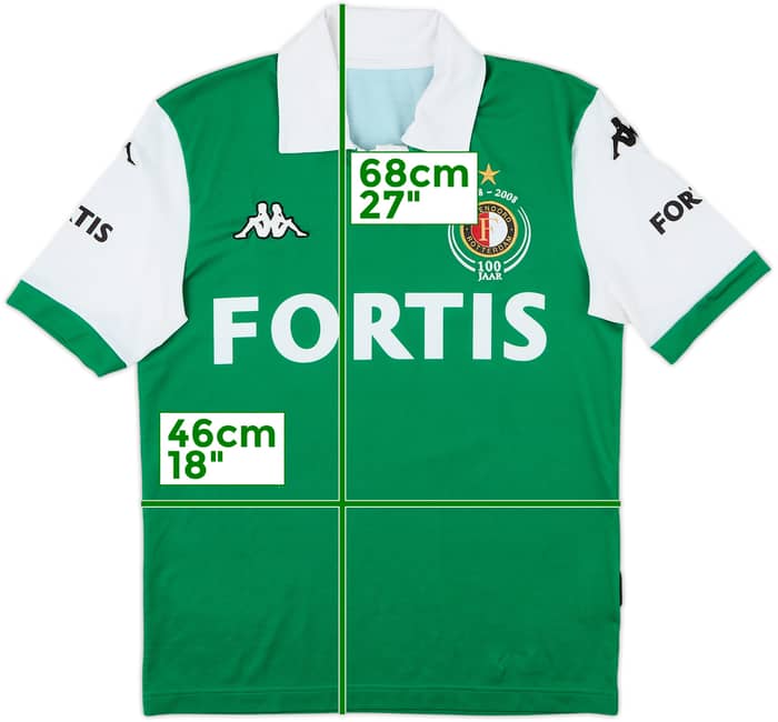 2008-09 Feyenoord Centenary Away Shirt - 7/10 - (XL.Boys)