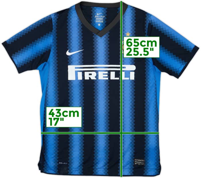 2010-11 Inter Milan Home Shirt - 5/10 - (L.Boys)