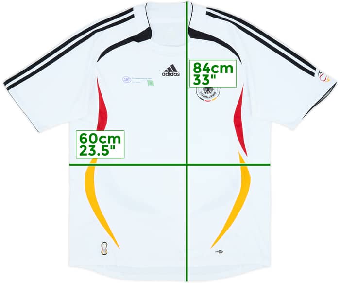 2005-07 Germany Home Shirt - 8/10 - (XL)