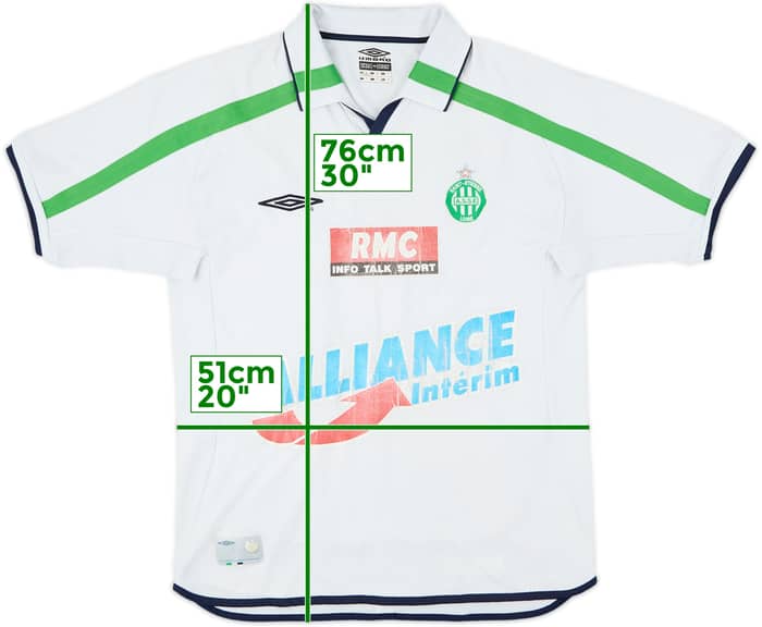 2001-03 Saint Etienne Away Shirt - 5/10 - (M)