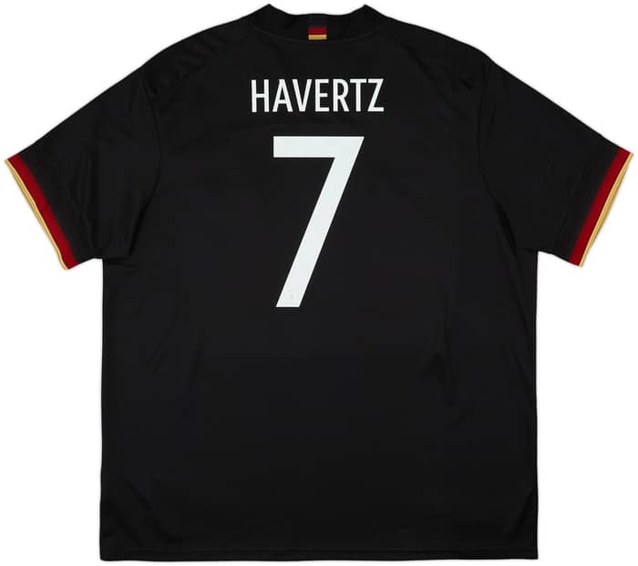 2020-21 Germany Away Shirt Havertz #7 - 9/10 - (XXL)
