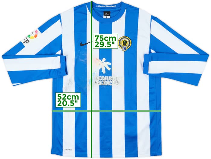 2011-12 Hercules Home L/S Shirt - 3/10 - (M)