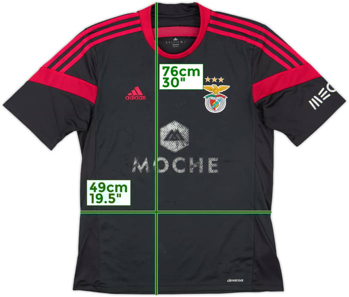 2014-15 Benfica Away Shirt - 5/10 - (M)