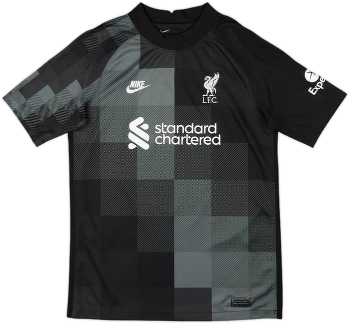 2021-22 Liverpool GK Shirt A.Becker #1 - 10/10 - (XL.Boys)