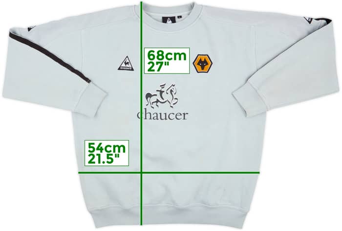 2005-06 Wolves Le Coq Sportif Sweat Top - 8/10 - (L)