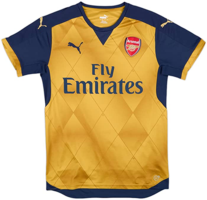 2015-16 Arsenal Away Shirt Arteta #8 - 8/10 - (S)
