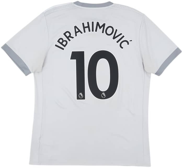 2017-18 Manchester United Third Shirt Ibrahimovic #10 - 6/10 - (L)