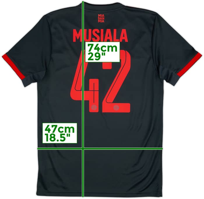 2022-23 Bayern Munich Third Shirt Musiala #42 - 9/10 - (S)