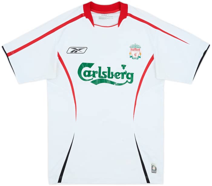 2005-06 Liverpool Away Shirt Gerrard #8 - 5/10 - (XS)