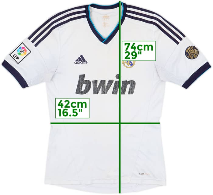 2012-13 Real Madrid Home Shirt - 3/10 - (S)