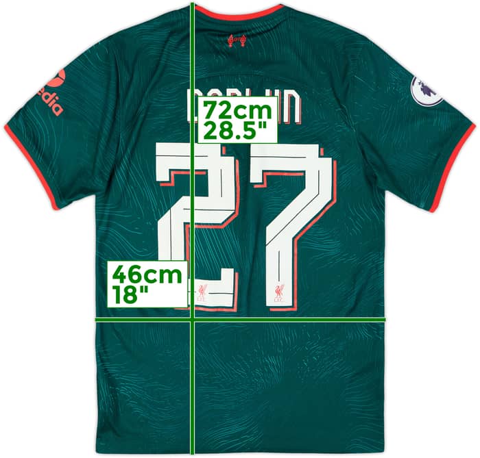2022-23 Liverpool Third Shirt Darwin #27 - 8/10 - (S)