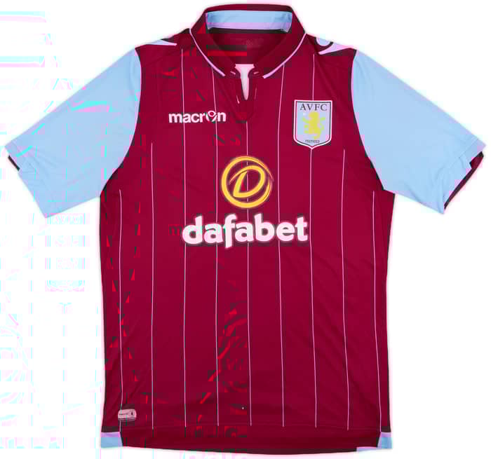 2014-15 Aston Villa Home Shirt Grealish #40 - 6/10 - (M)