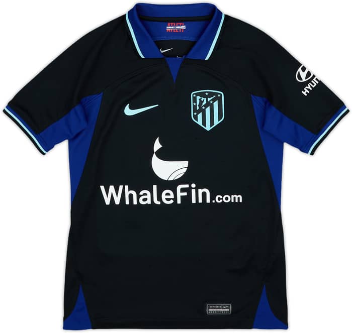 2022-23 Atletico Madrid Away Shirt Carrasco #21 - 7/10 - (S.Boys)