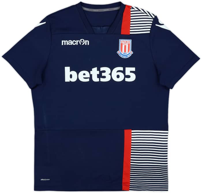 2017-18 Stoke City Macron Training Shirt - 6/10 - (M)