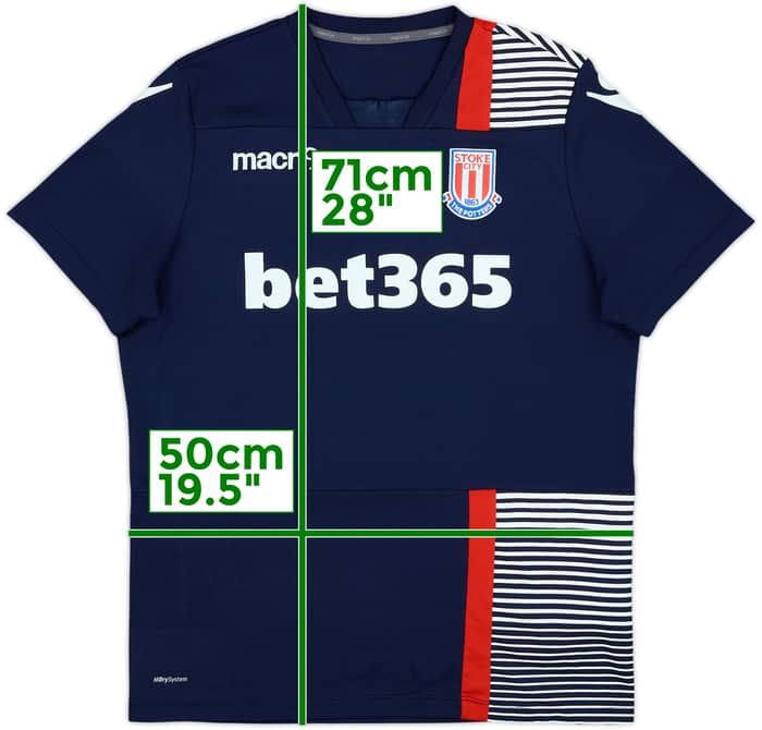 2017-18 Stoke City Macron Training Shirt - 6/10 - (M)
